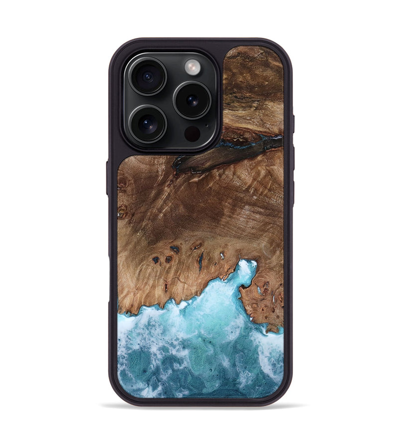 iPhone 16 Pro Wood Phone Case - Jerad (Coastal, 800944)
