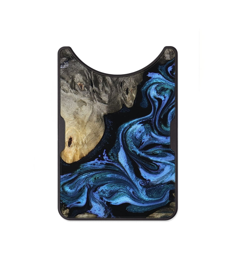 Alloy Wood Wallet - Gerald (Blue, 801085)