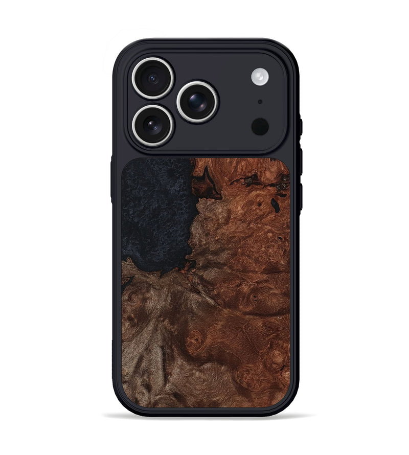 iPhone 17 Pro Wood Phone Case - Baylor (Wood Burl, 801217)