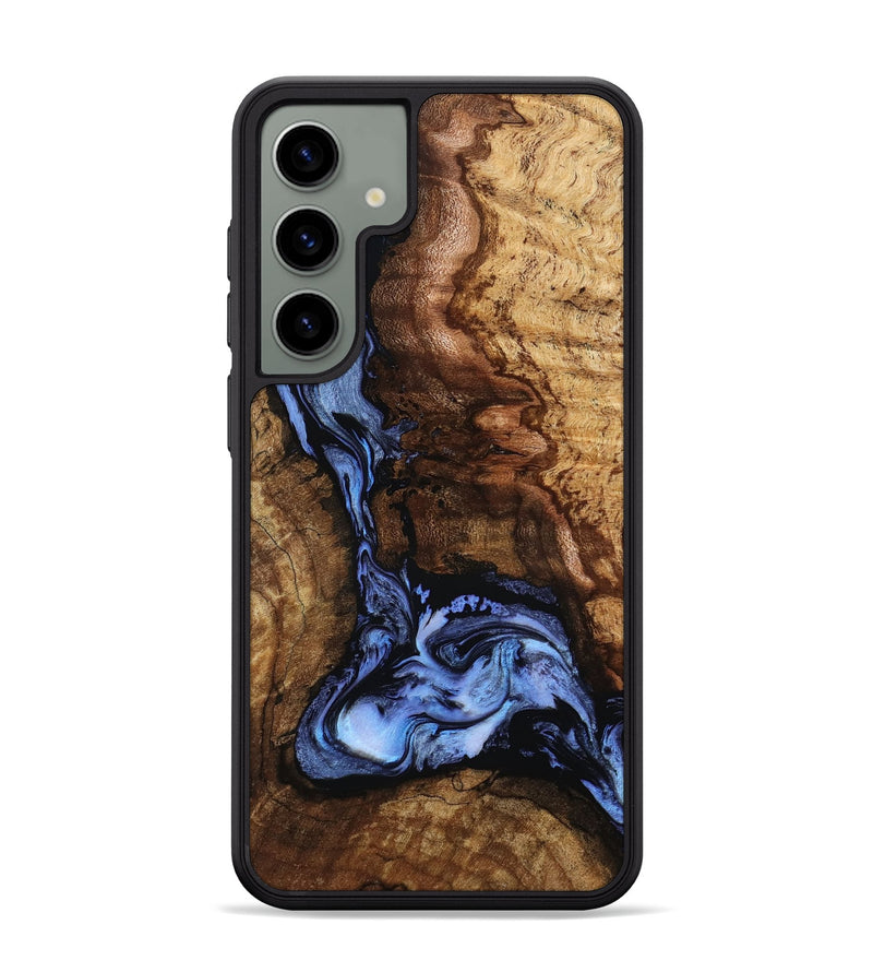 Galaxy S24 Plus Wood Phone Case - Ladonna (Blue, 801221)