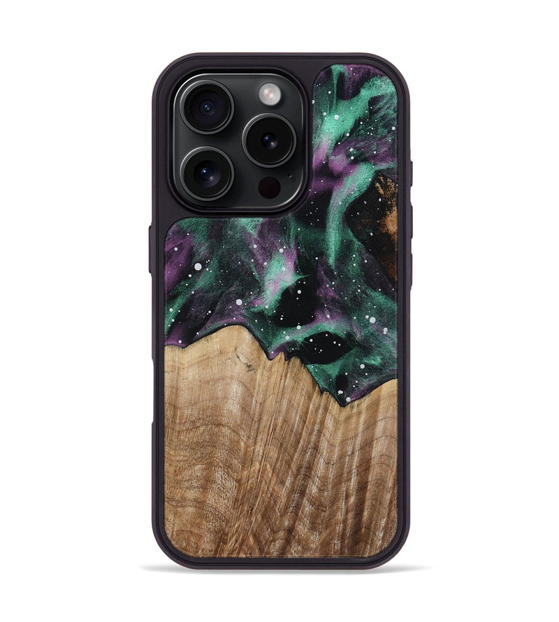 iPhone 16 Pro Wood Phone Case - Helena (Cosmos, 801234)
