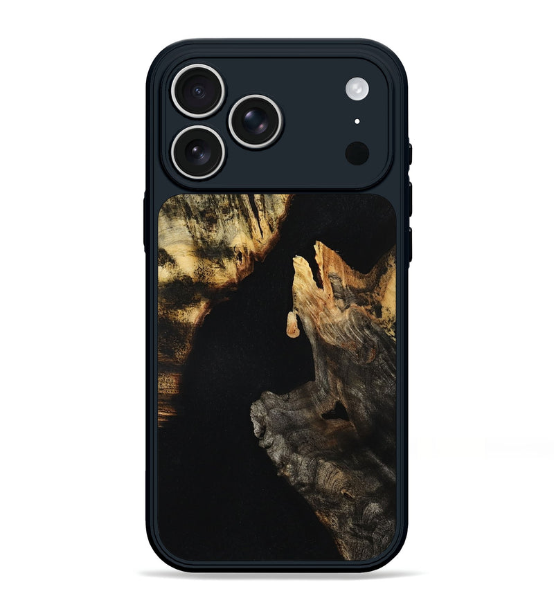 iPhone 17 Pro Max Wood Phone Case - Victor (Wood Burl, 801239)