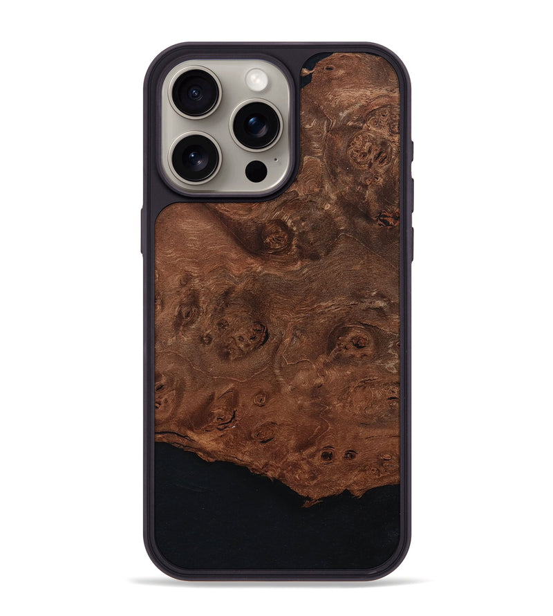 iPhone 15 Pro Max Wood Phone Case - Lorelai (Wood Burl, 801244)