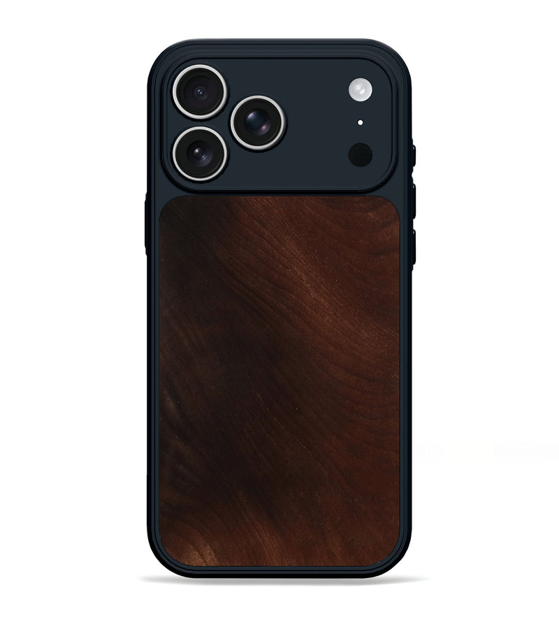 iPhone 17 Pro Max Wood Phone Case - Alonzo (Wood Burl, 801245)