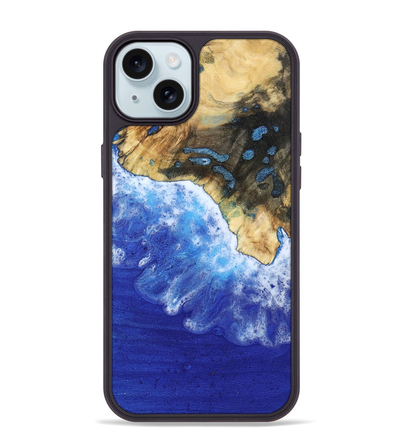 iPhone 15 Plus Wood Phone Case - Mariam (Coastal, 801266)