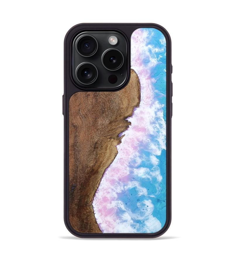 iPhone 15 Pro Wood Phone Case - Freda (Coastal, 801267)