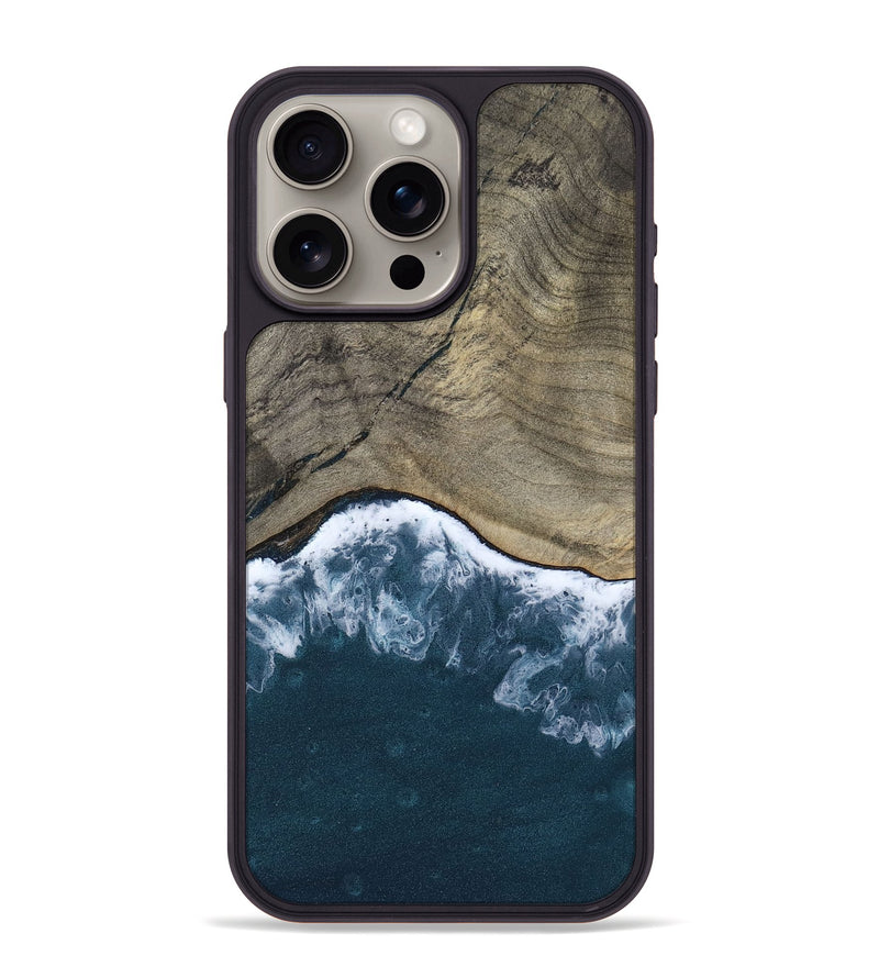 iPhone 15 Pro Max Wood Phone Case - Melina (Coastal, 801304)