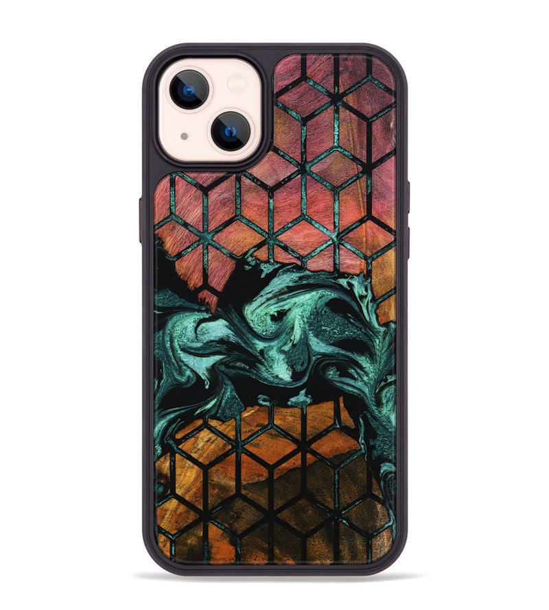 iPhone 14 Plus Wood Phone Case - Demario (Pattern, 801332)