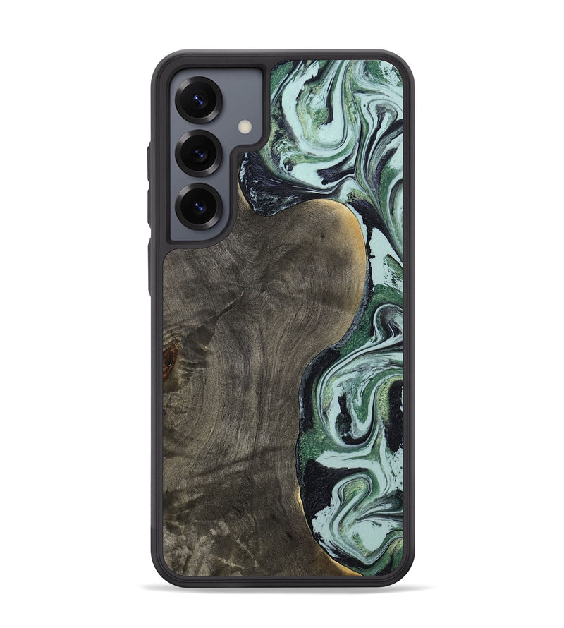 Galaxy S25 Plus Wood Phone Case - Ocie (Green, 801362)