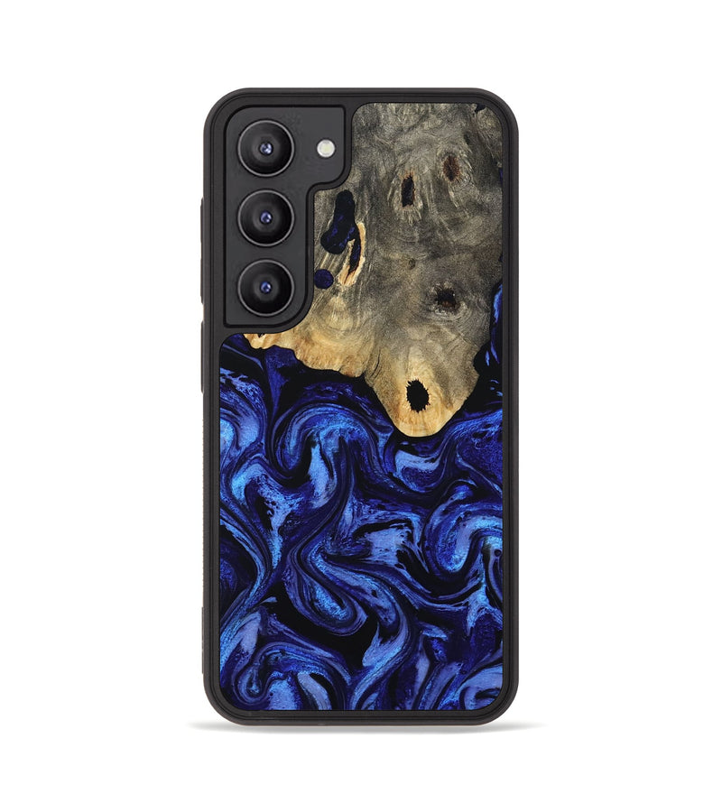 Galaxy S23 Wood Phone Case - Harley (Blue, 801377)