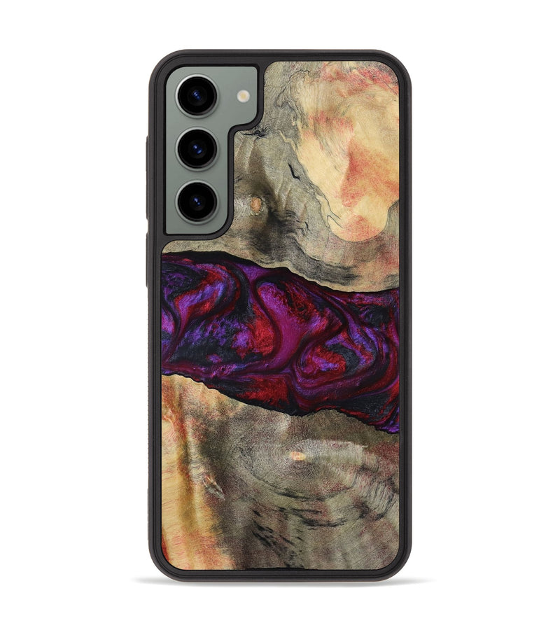 Galaxy S23 Plus Wood Phone Case - Lydia (Red, 801427)