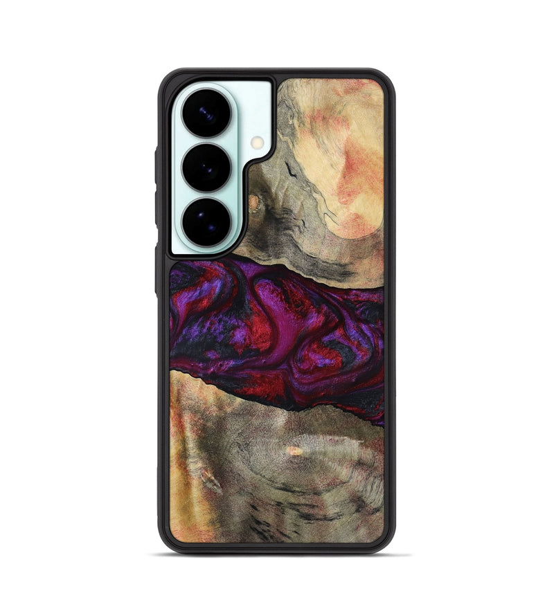 Galaxy S26 Wood Phone Case - Lydia (Red, 801427)