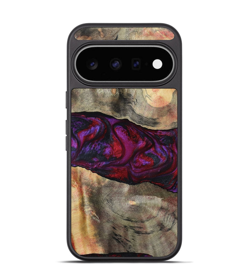 Pixel 11 Wood Phone Case - Lydia (Red, 801427)
