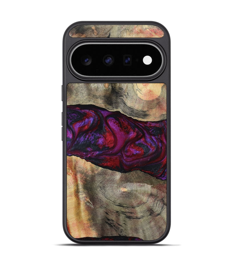 Pixel 11 Pro Wood Phone Case - Lydia (Red, 801427)