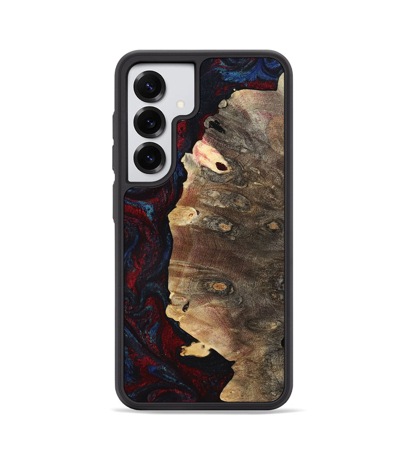 Galaxy S25 Wood Phone Case - Kyler (Red, 801428)