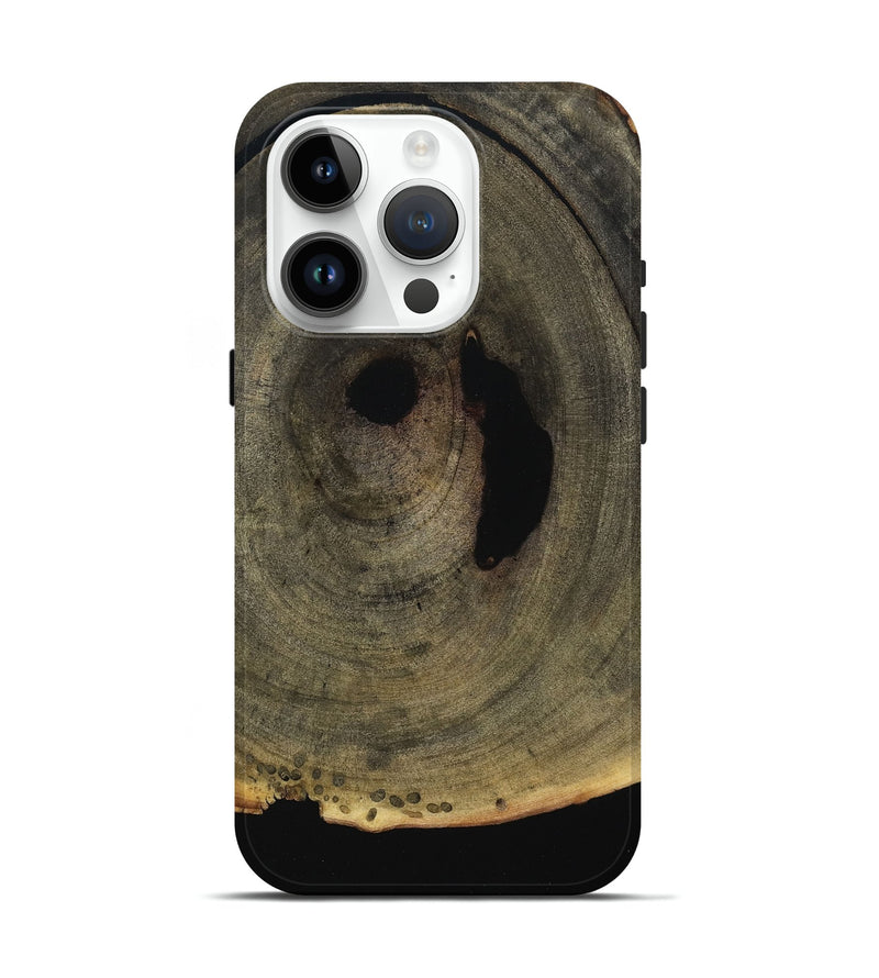 iPhone 15 Pro Wood Live Edge Phone Case - Buffy (Wood Burl, 801498)