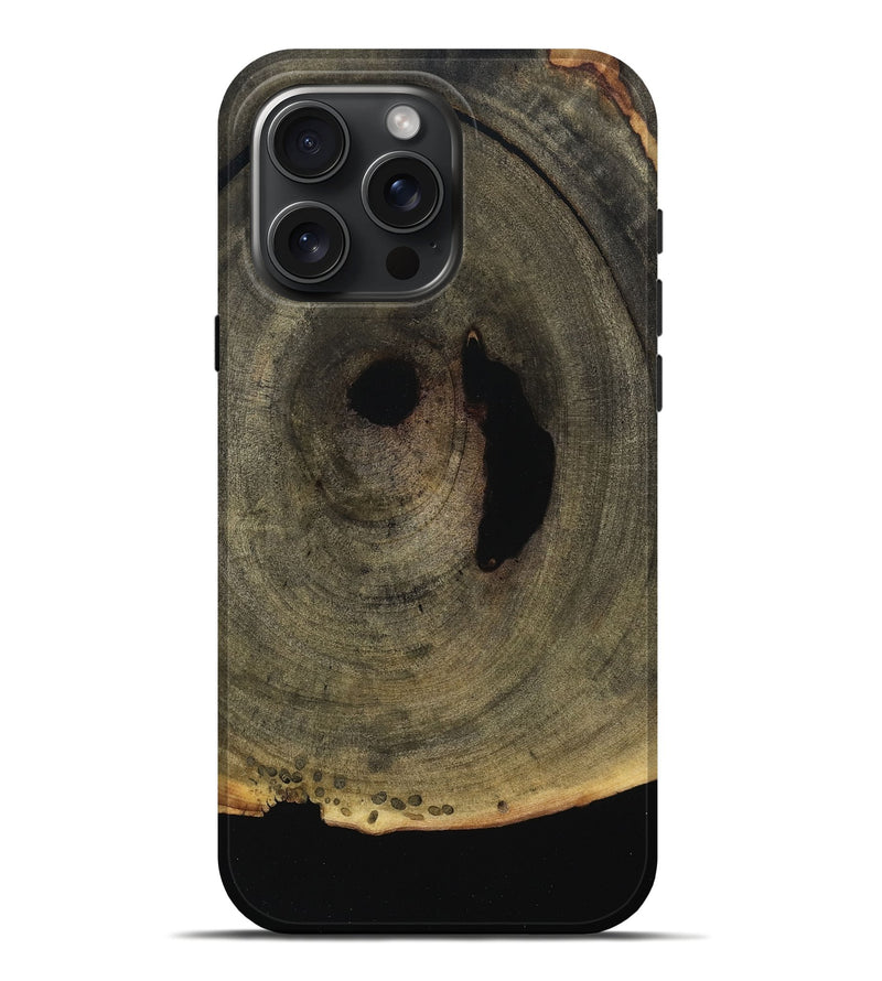 iPhone 16 Pro Max Wood Live Edge Phone Case - Buffy (Wood Burl, 801498)