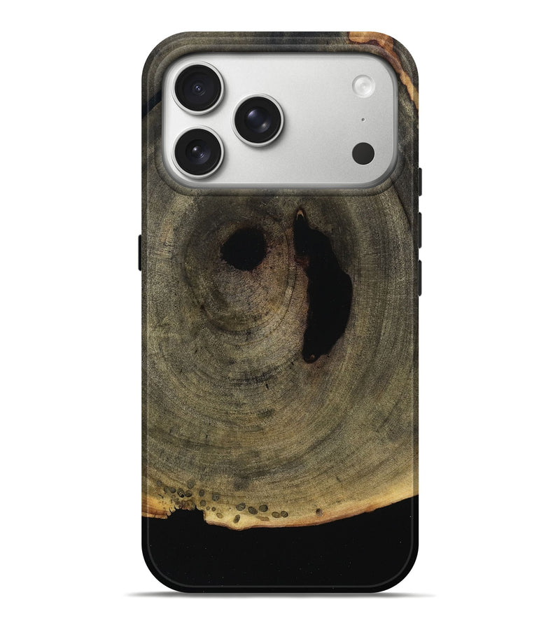 iPhone 17 Pro Max Wood Live Edge Phone Case - Buffy (Wood Burl, 801498)