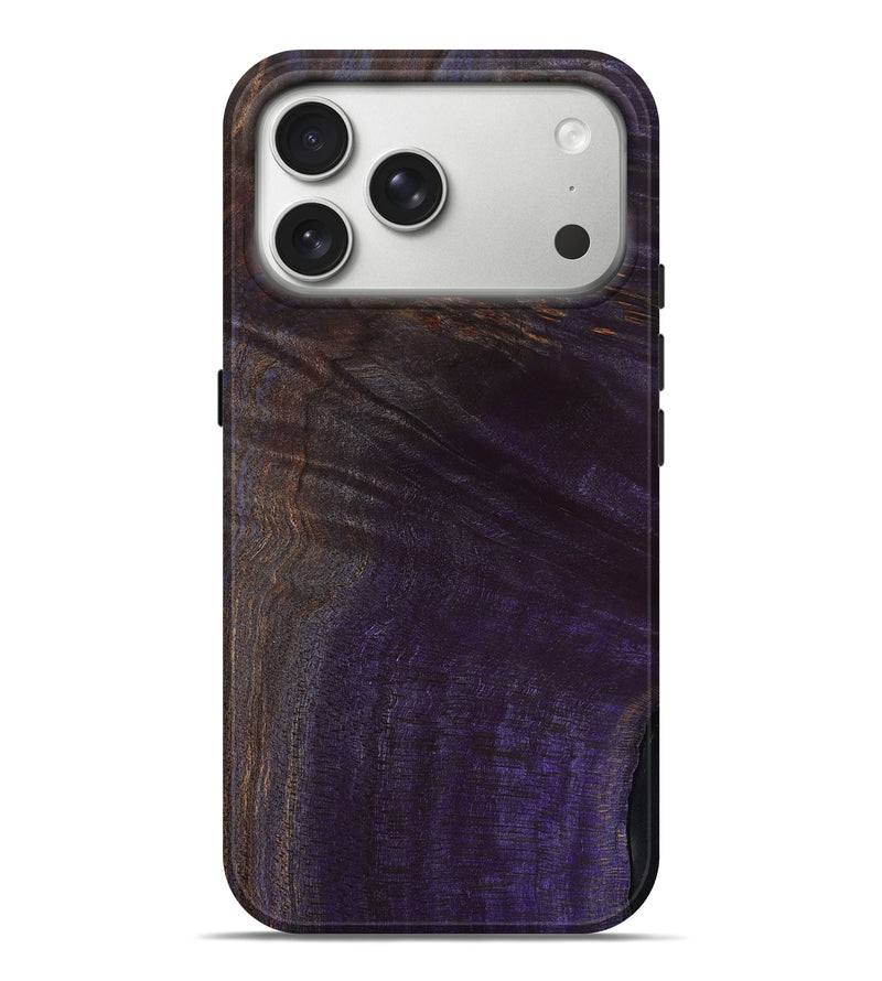 iPhone 17 Pro Max Wood Live Edge Phone Case - Kenley (Wood Burl, 801502)
