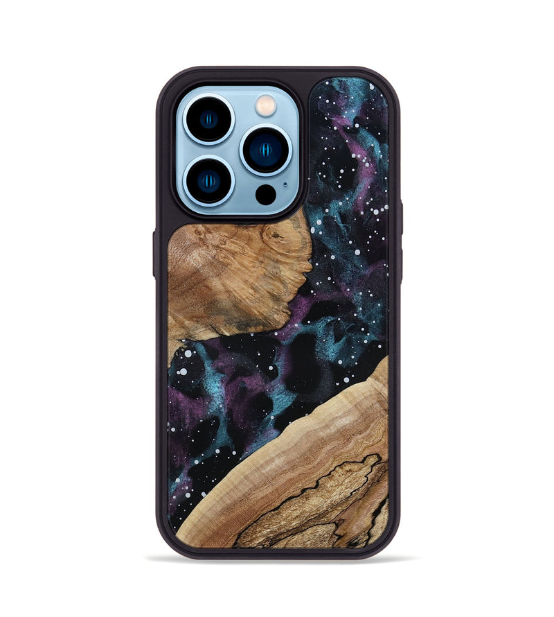 iPhone 14 Pro Wood Phone Case - Charlie (Cosmos, 801592)