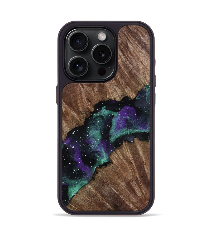 iPhone 15 Pro Wood Phone Case - Lisha (Cosmos, 801611)