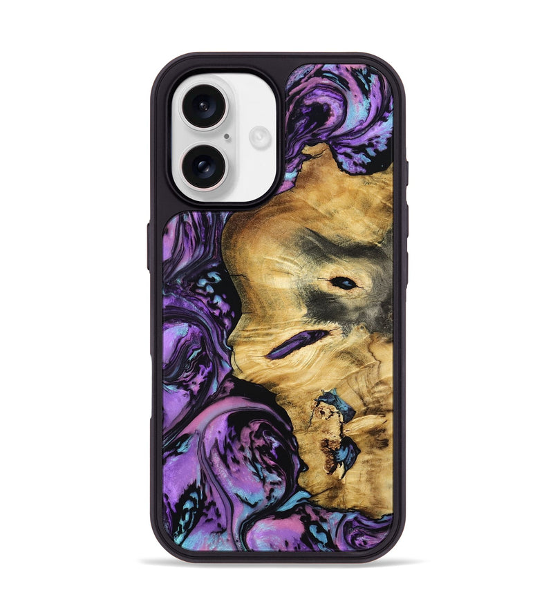 iPhone 17 Wood Phone Case - Brenda (Purple, 801616)