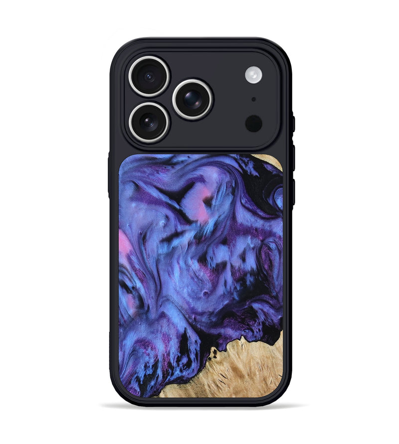 iPhone 17 Pro Wood Phone Case - Jill (Purple, 801621)