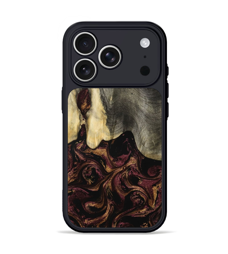 iPhone 17 Pro Wood Phone Case - Rosina (Purple, 801622)