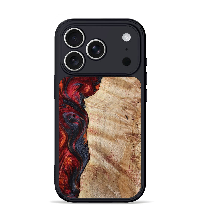 iPhone 17 Pro Wood Phone Case - Paige (Red, 801631)