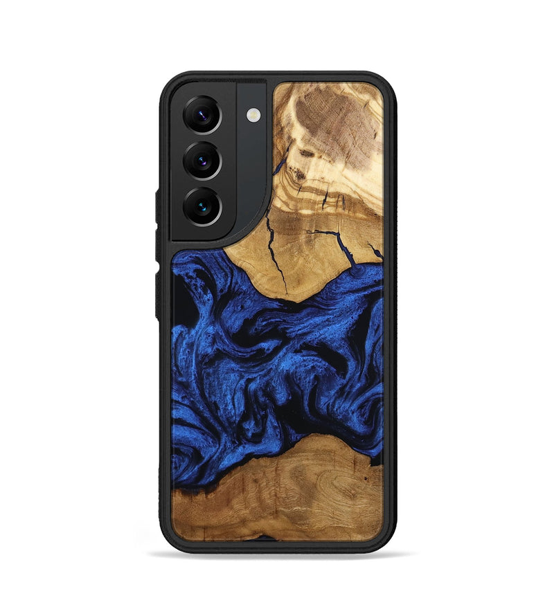 Galaxy S22 Wood Phone Case - Mya (Ancient Olive, 801697)