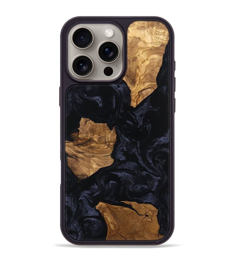 iPhone 16 Pro Max Wood Phone Case - Aila (Ancient Olive, 801708)