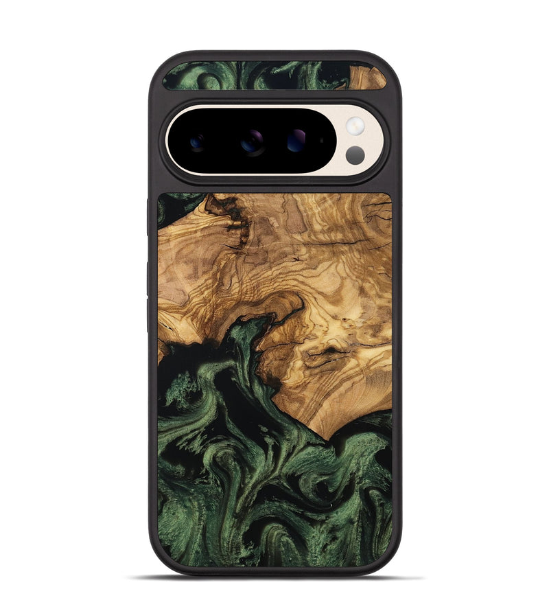 Pixel 10 Wood Phone Case - Domenic (Ancient Olive, 801710)