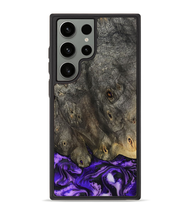 Galaxy S23 Ultra Wood Phone Case - Infant (Purple, 801732)