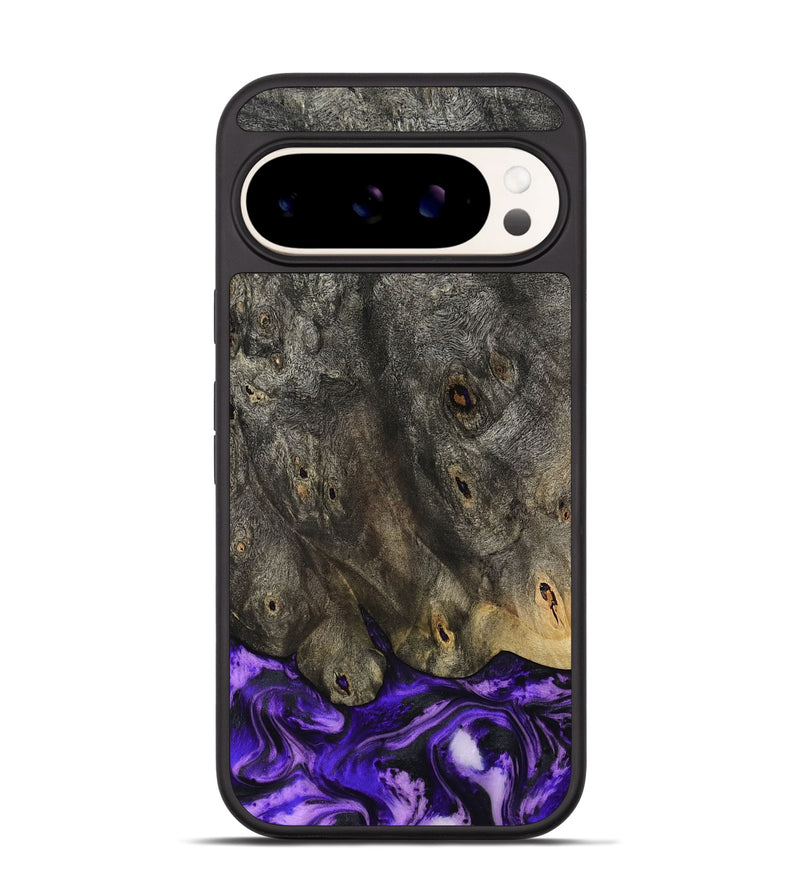 Pixel 9 Wood Phone Case - Infant (Purple, 801732)