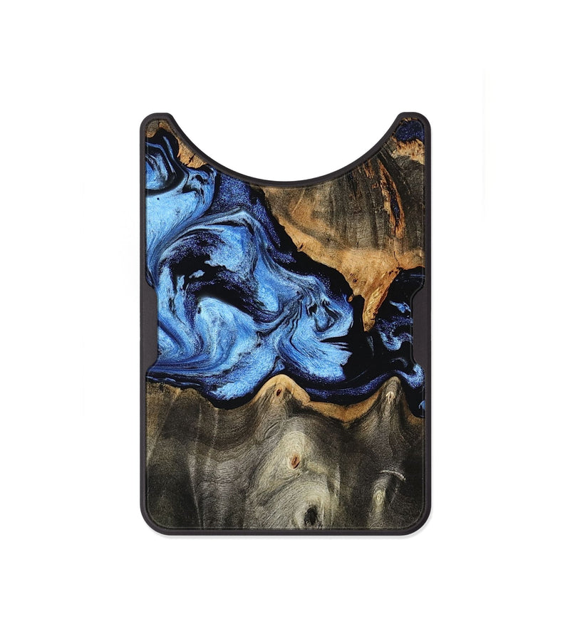 Alloy Wood Wallet - Makenna (Blue, 801737)