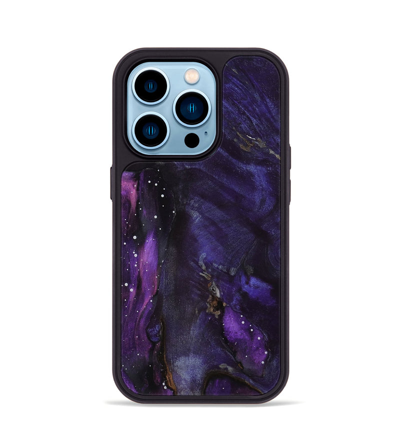iPhone 14 Pro Wood Phone Case - Dalia (Cosmos, 801840)