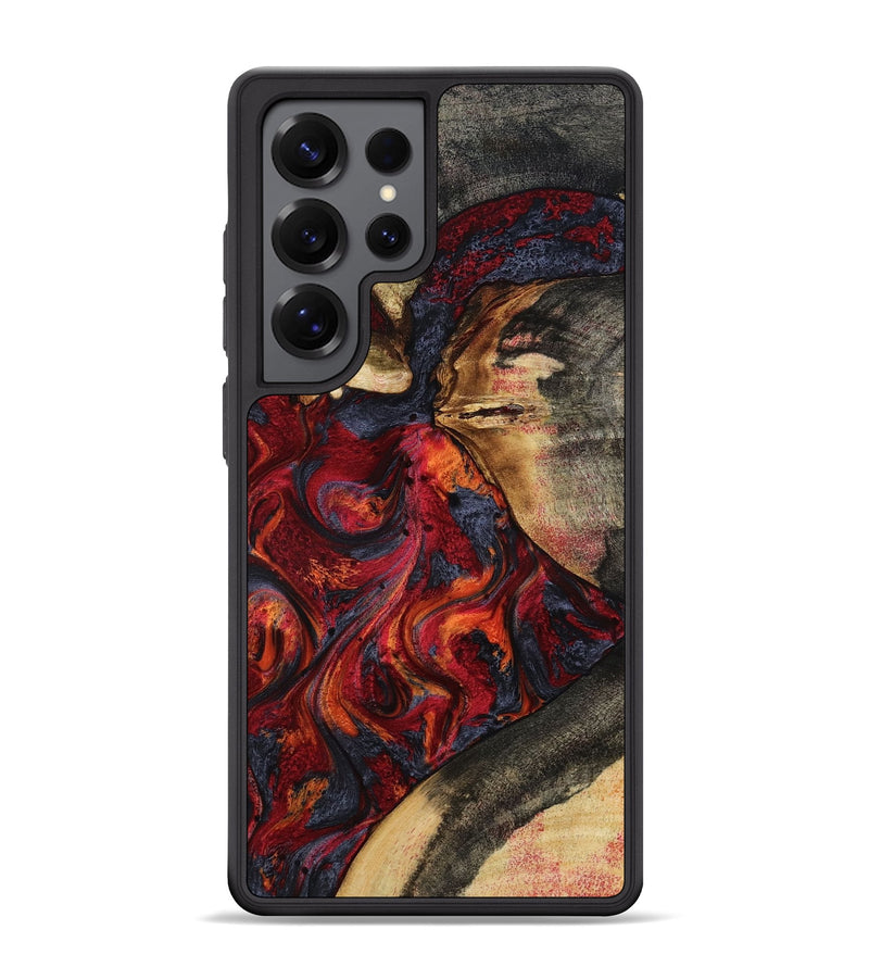 Galaxy S25 Ultra Wood Phone Case - Brixton (Red, 801860)