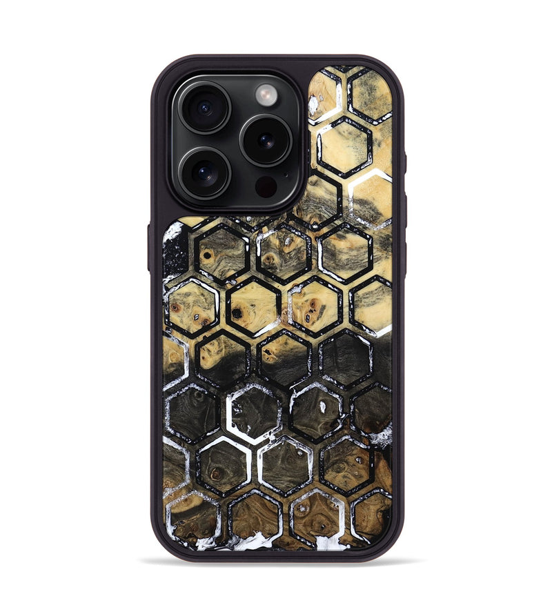 iPhone 15 Pro Wood Phone Case - Cooper (Pattern, 801925)