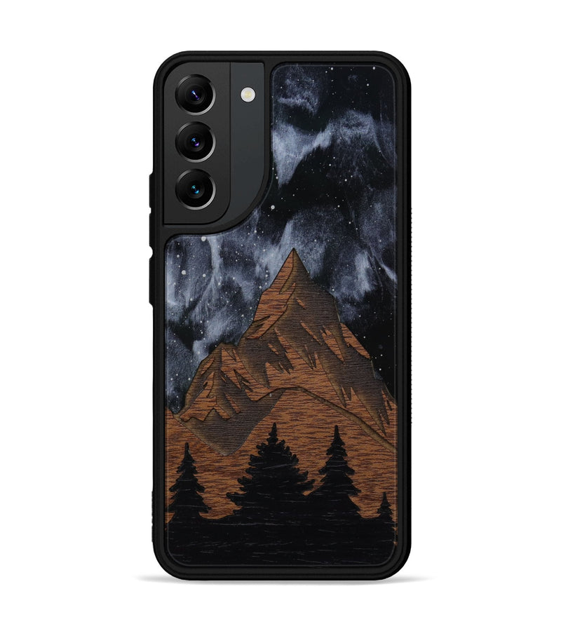 Galaxy S22 Plus Wood Phone Case - Everest Silver (Terrain)