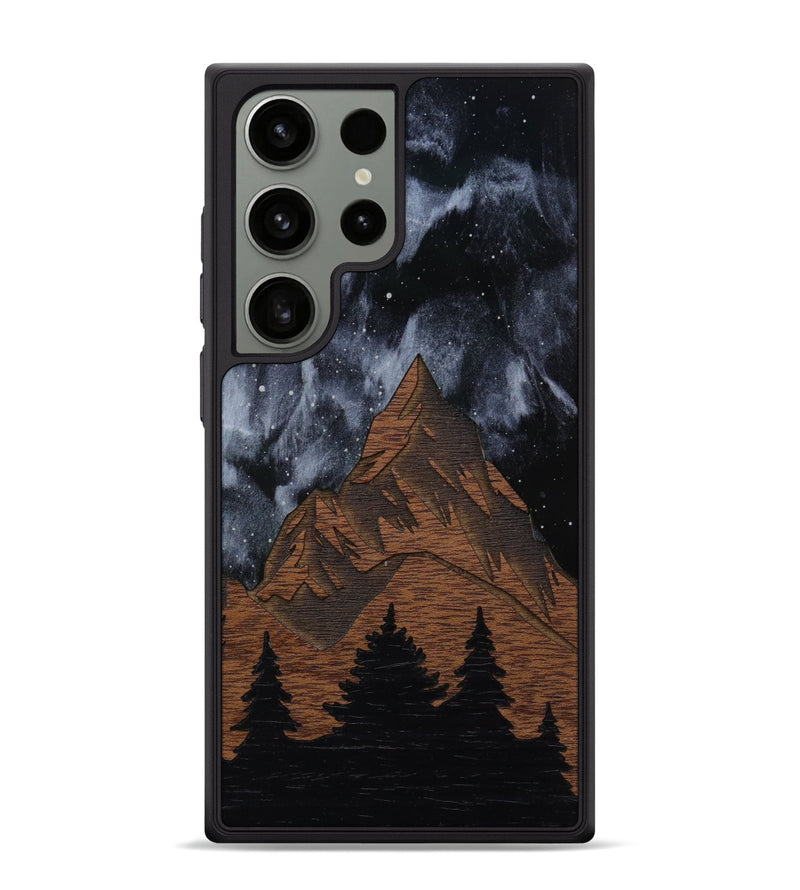 Galaxy S24 Ultra Wood Phone Case - Everest Silver (Terrain)