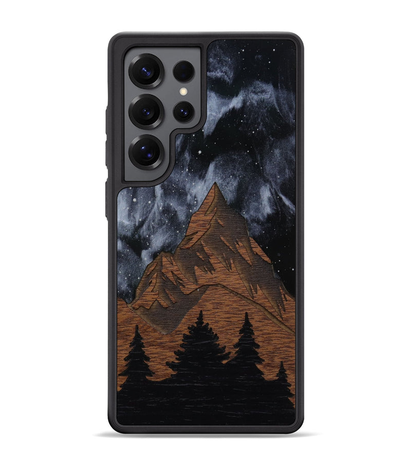 Galaxy S25 Ultra Wood Phone Case - Everest Silver (Terrain)