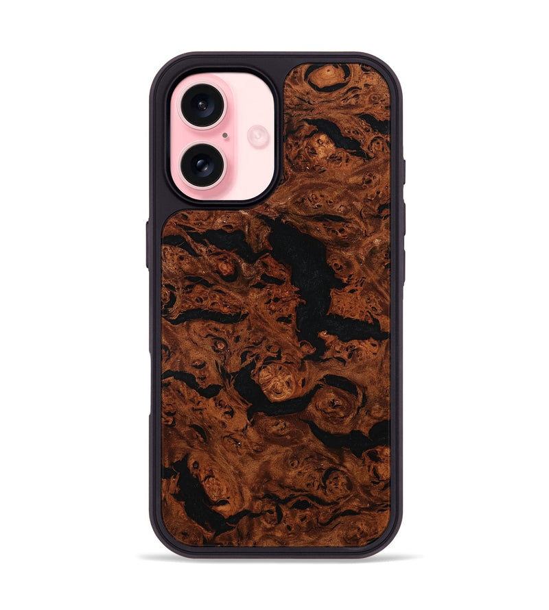 iPhone 16 Wood Phone Case - Jaycee (Wood Burl, 801984)