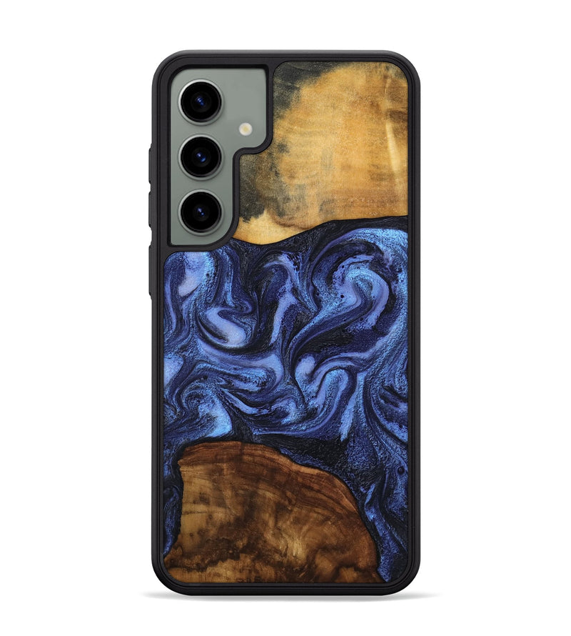 Galaxy S24 Plus Wood Phone Case - Marvel (Blue, 801993)
