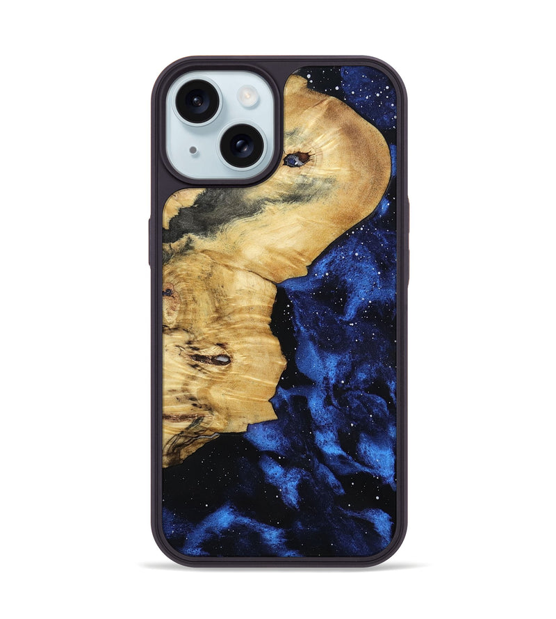 iPhone 15 Wood Phone Case - Galilea (Cosmos, 802026)