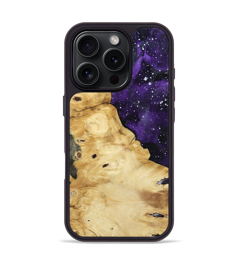 iPhone 16 Pro Wood Phone Case - Ariella (Cosmos, 802057)