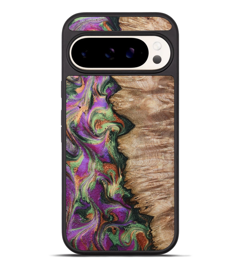 Pixel 9 Pro XL Wood Phone Case - Ally (Green, 802075)