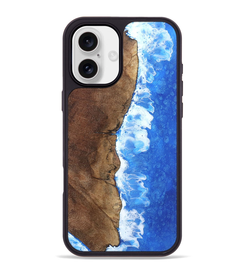 iPhone 16 Plus Wood Phone Case - Mylo (Coastal, 802285)