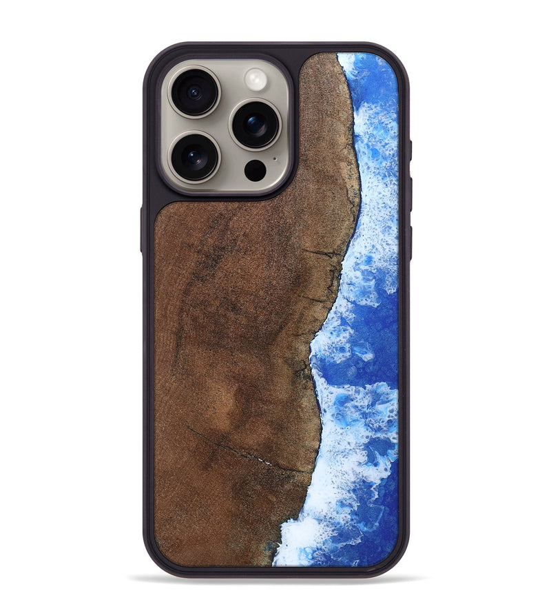 iPhone 15 Pro Max Wood Phone Case - Tonia (Coastal, 802299)
