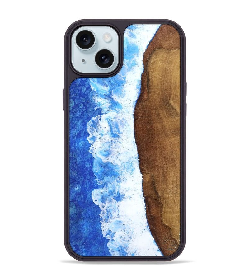 iPhone 15 Plus Wood Phone Case - Qiana (Coastal, 802306)