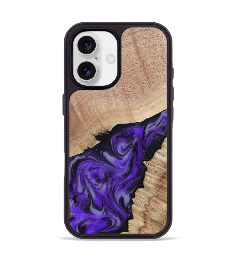 iPhone 17 Wood Phone Case - Alyce (Purple, 802377)